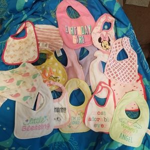 Baby Girl Bibs
